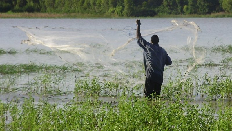 Fisherman in Burkina Faso