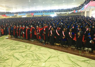 graduation ceremony at Debre Markos University